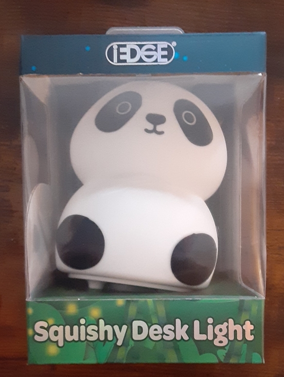 edge Other - edge White and Black Panda Squishy Desk Light